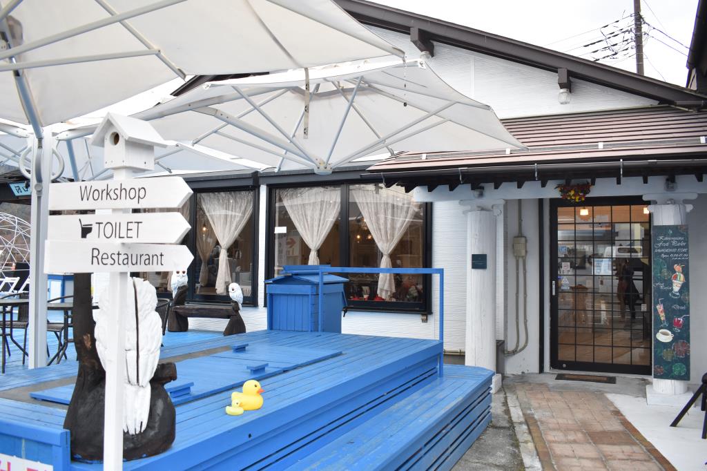 観音山フルーツパーラー河口湖店 富士河口湖町 カフェ・スイーツ