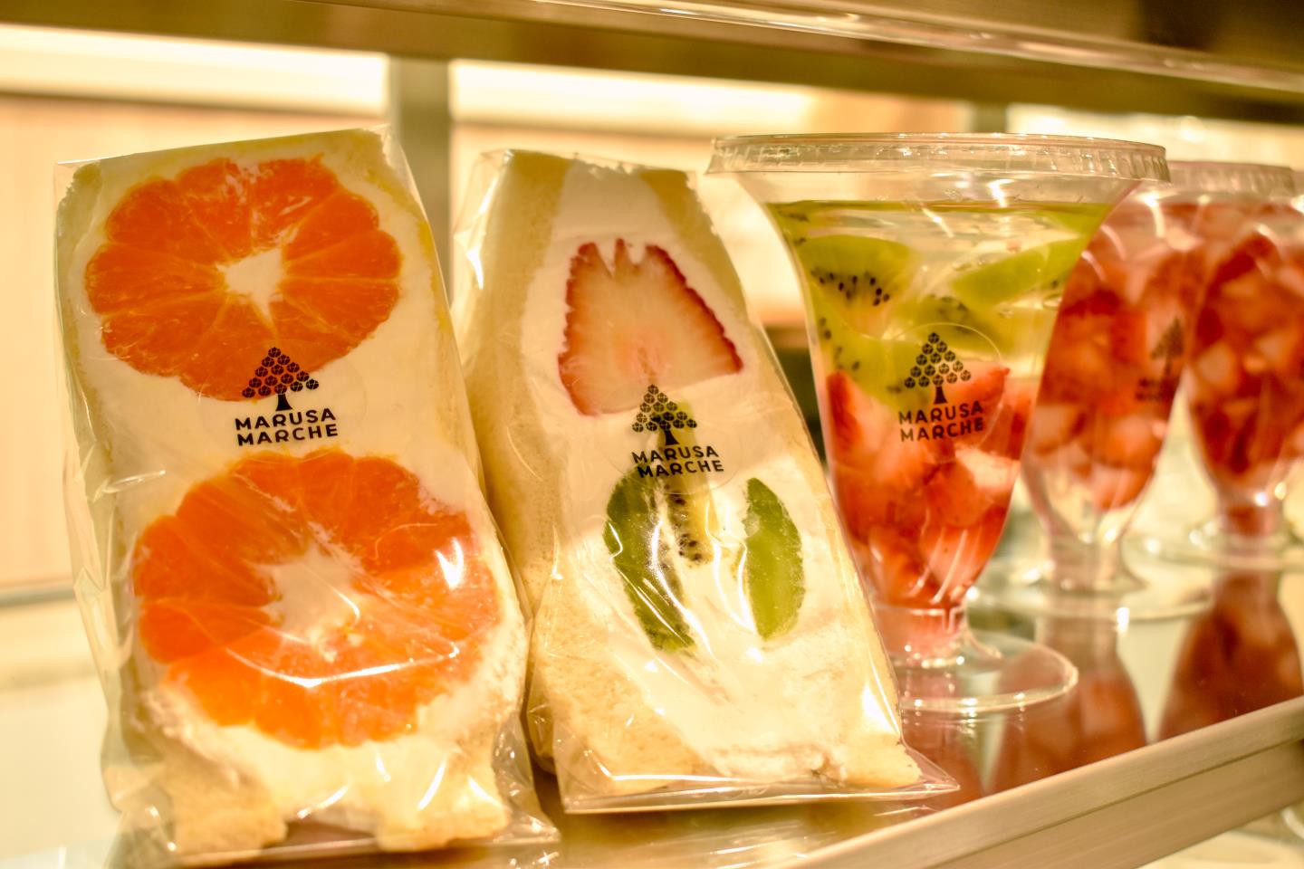 マルサマルシェのフルーツサンド専門店