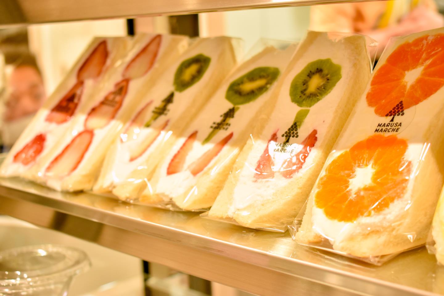 マルサマルシェのフルーツサンド専門店