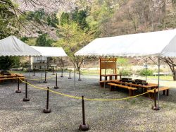 塩沢渓谷河川公園 バーベキュー2