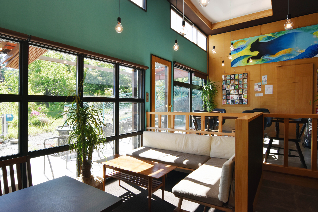 ククーカフェの店内