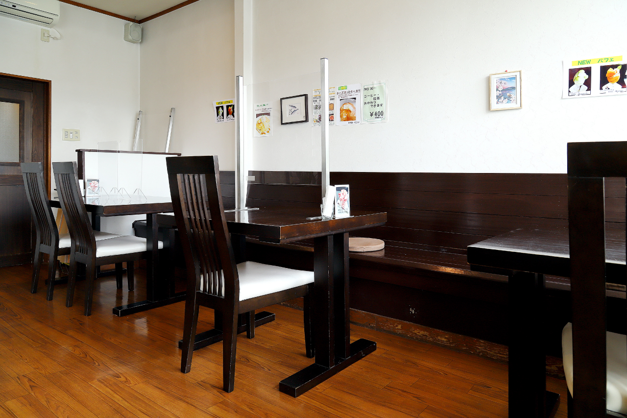 キッチンカフェ そらの店内