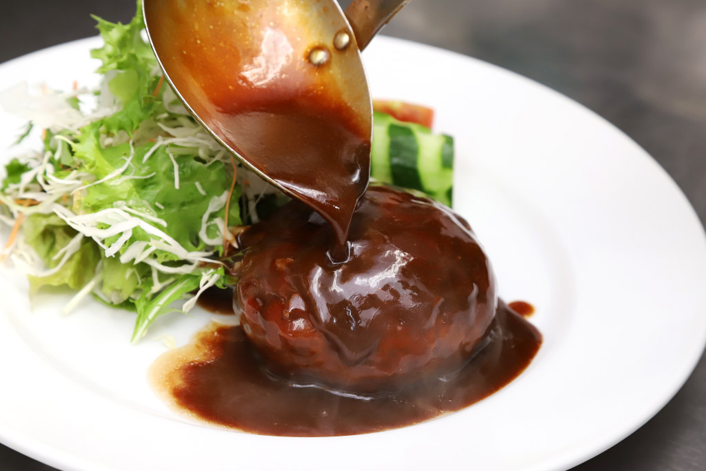 ポーズ カフェレストランNANBA（ナンバ）のハンバーグ2