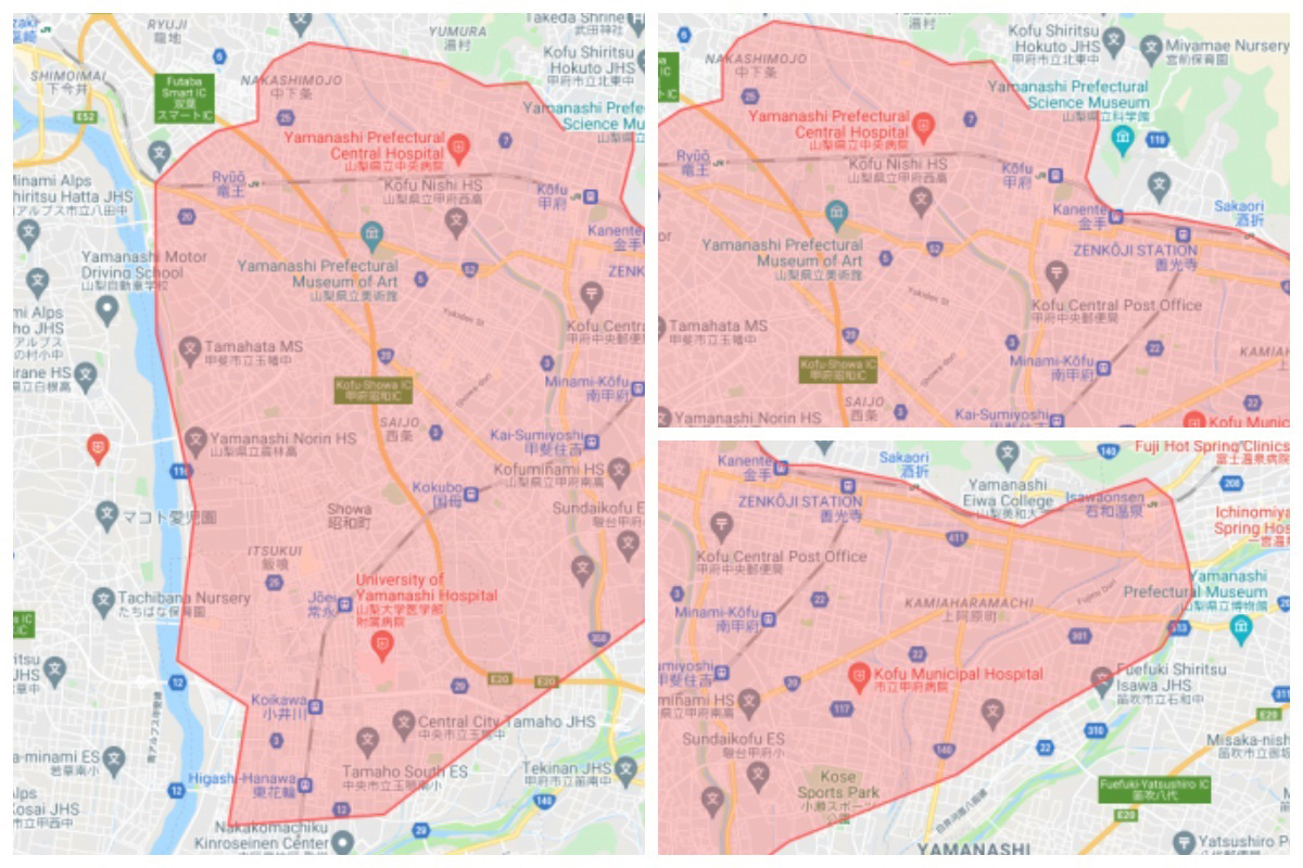 Uber Eats（ウーバーイーツ）山梨でもスタート