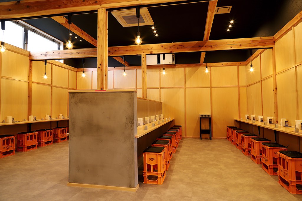 藤原製麺所 甲府市 店内