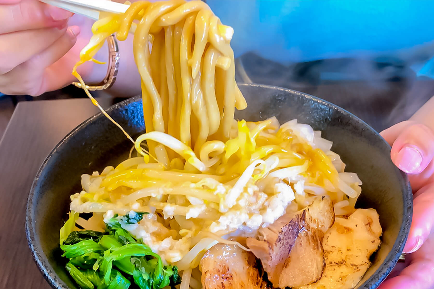麺について