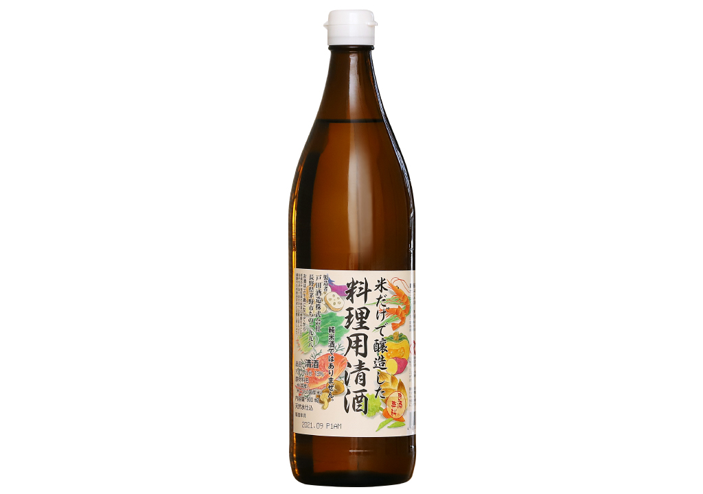 米だけで醸造した料理用清酒