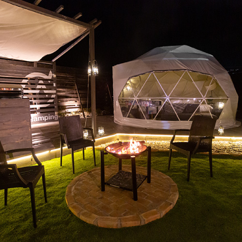 The Villa Glamping 河口湖（ザヴィラグランピングカワグチコ）のグランピング施設