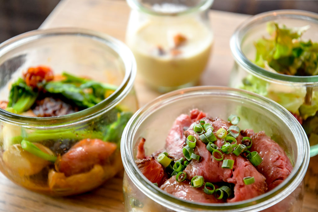 Coucou CAFE 料理1