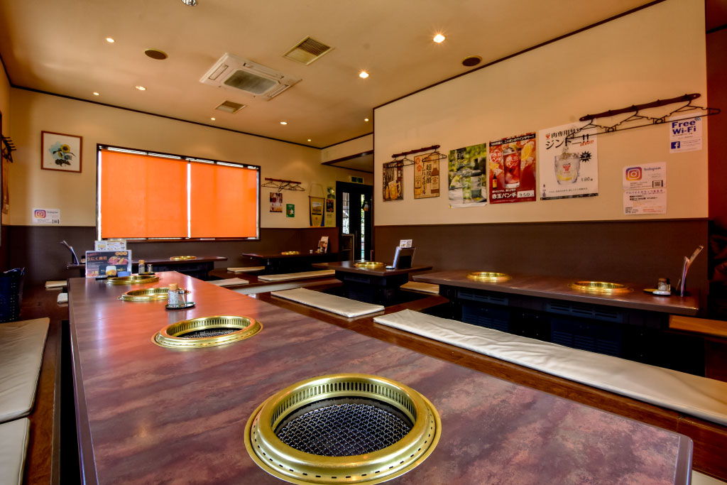 ひまわり亭 店内