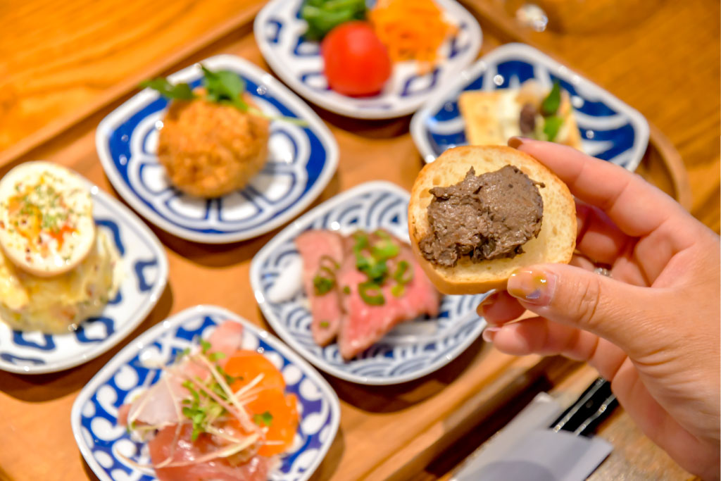 炭・肉と旬野菜 kazan（カザン）料理2