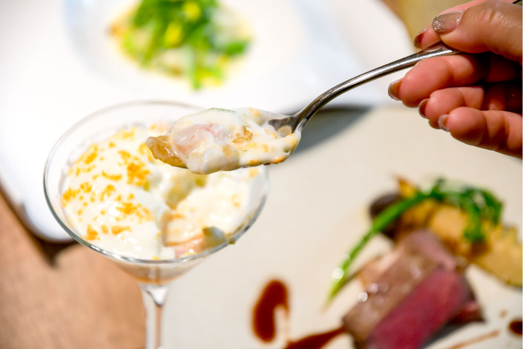 restaurant LA COUR（レストランラクール）コース2
