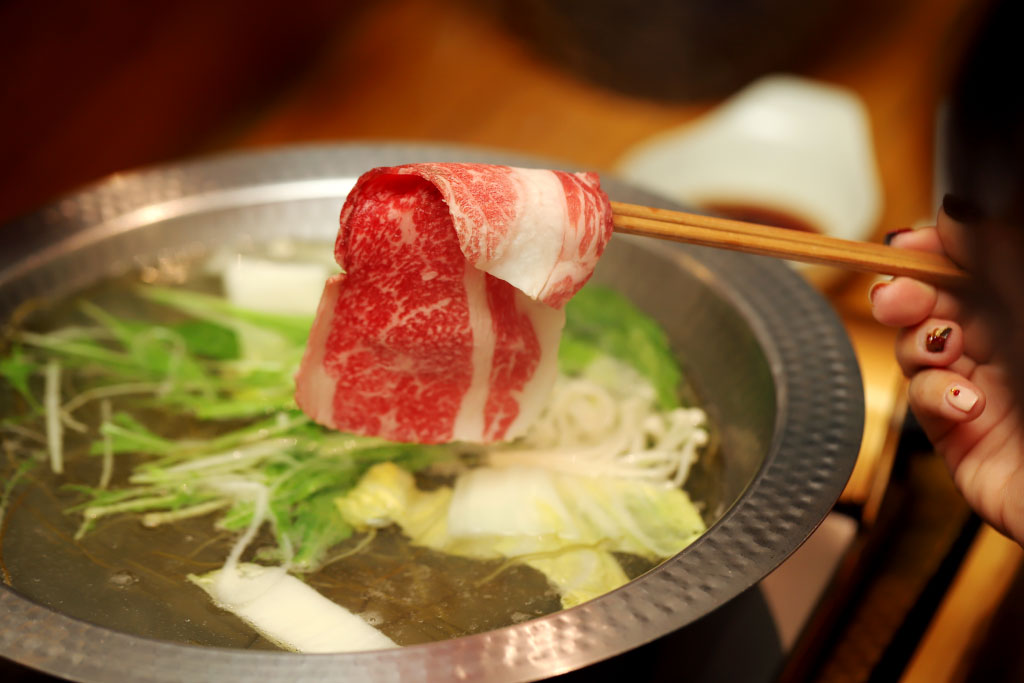しゃぶしゃぶはやし 料理2