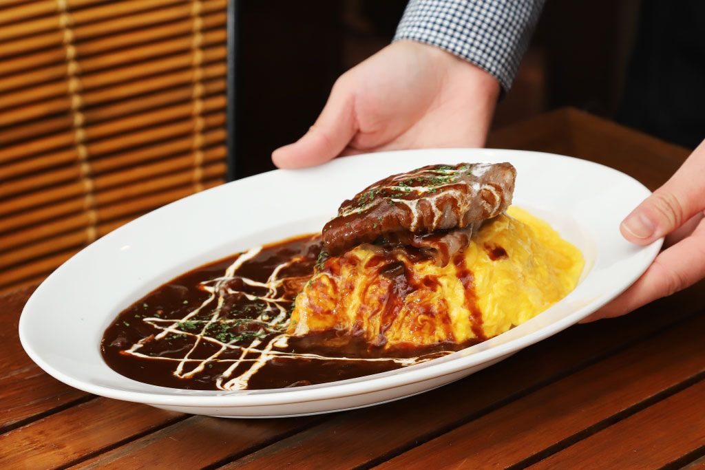 カフェレストラン BERG（ベルク）のオムライス2