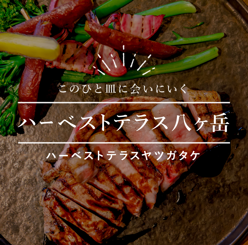 このひと皿に会いにいく ハーベストテラス八ヶ岳