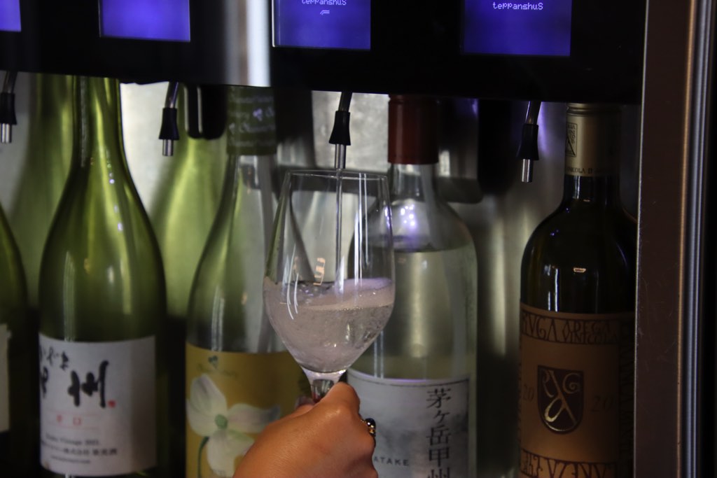 てっぱん秀S／飲む人におすすめのドリンク／ワインサーバー