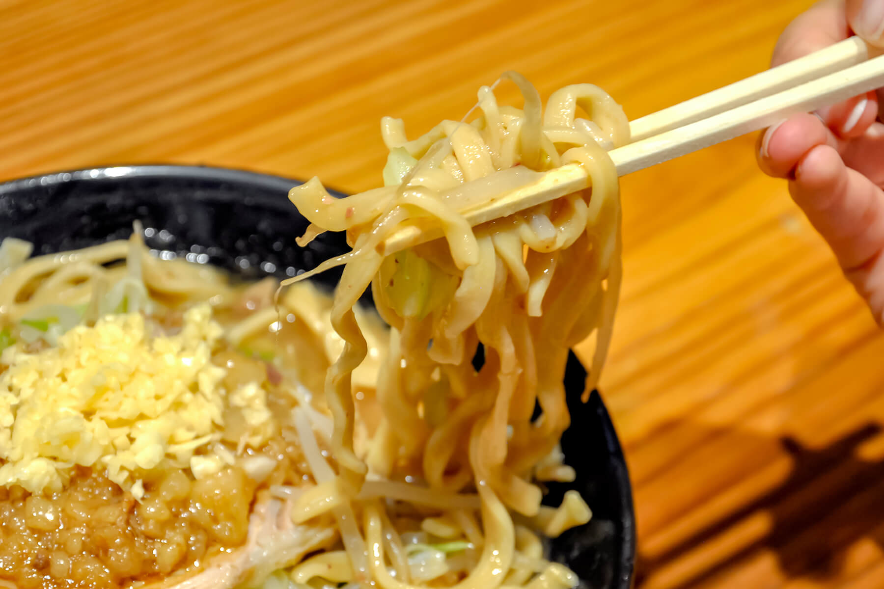 麺について