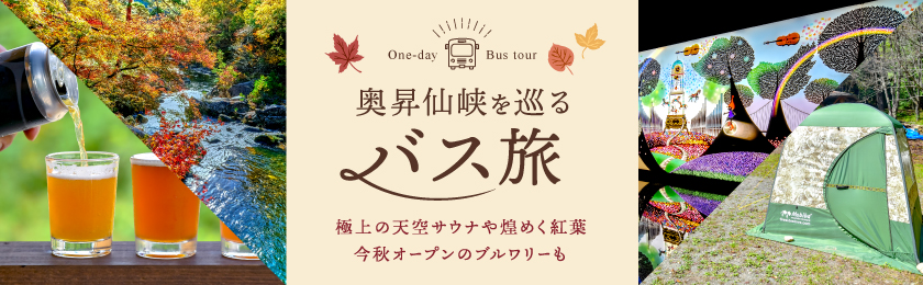 昇仙峡を巡る バス旅