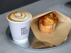 GRAY CUPS COFFEE STAND