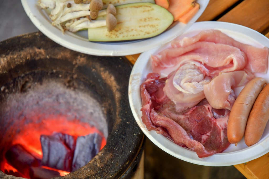 ソロBBQ