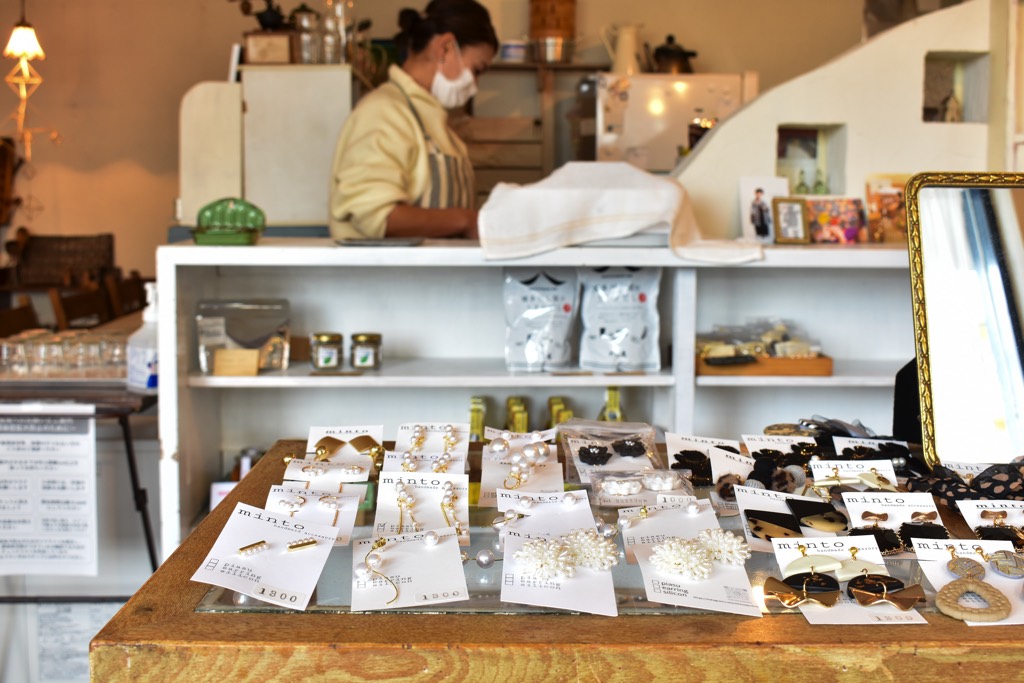 Café minto（カフェミント）の店内