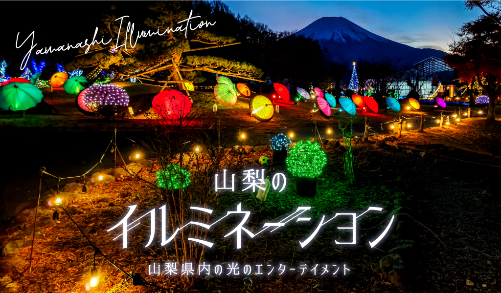 山梨のイルミネーション 開催一覧