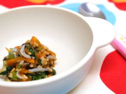 【給食レシピ vol.14】ご飯が進む五目納豆／わかば保育園