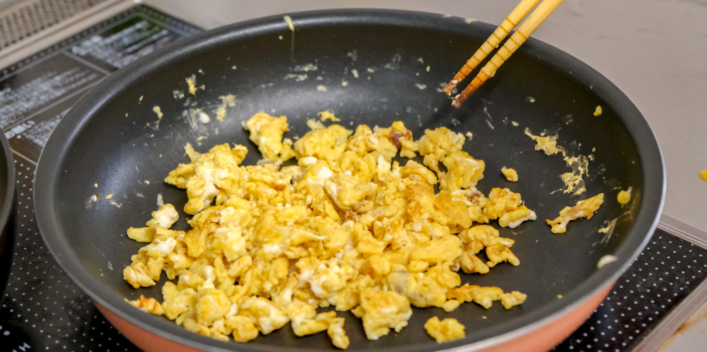 さばのビビンバ丼 レシピ工程3
