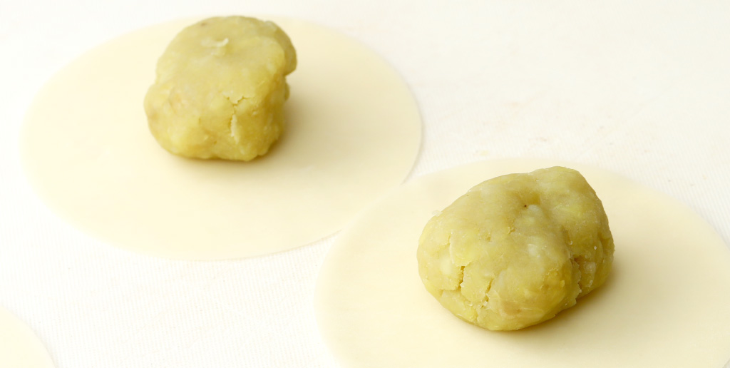 UFO揚げ レシピ工程2
