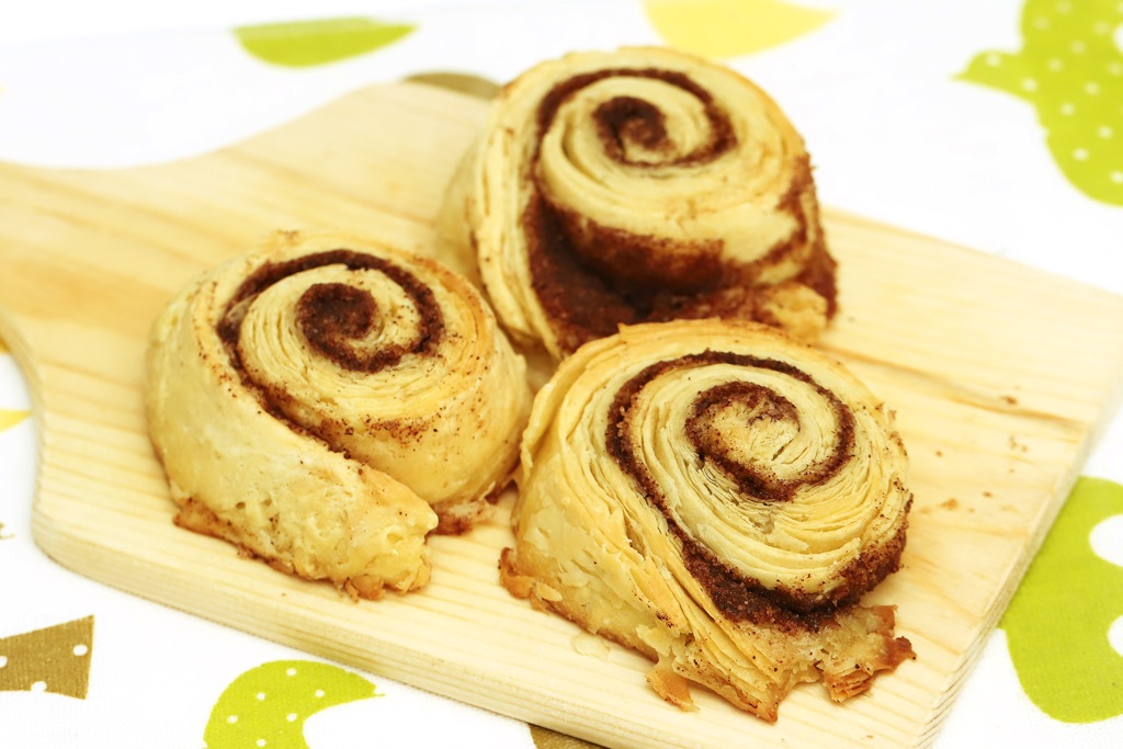 ホットケーキミックスdeシナモンロール