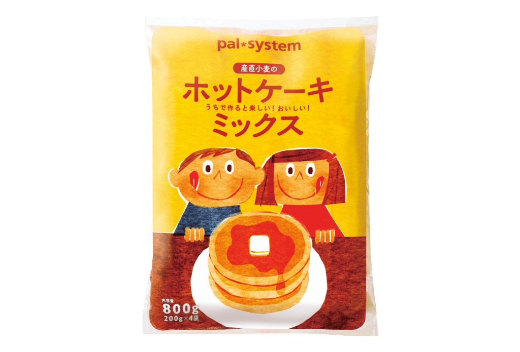 産直小麦のホットケーキミックス