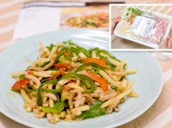 包丁いらずのミールキット～産直豚肉のチンジャオロースセット／パルシステム山梨【vol.14】