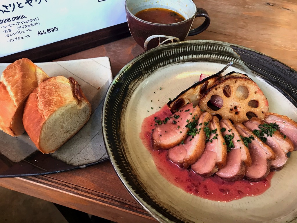 akiyama lunch（アキヤマランチ）の鴨の低温ロースト1