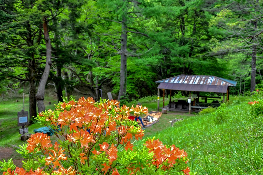 白鳳荘・さわら池キャンプ場