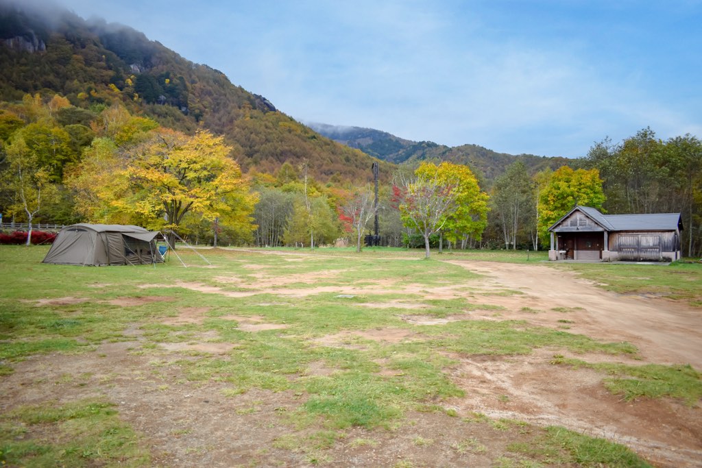 みずがき山自然公園 キャンプ場