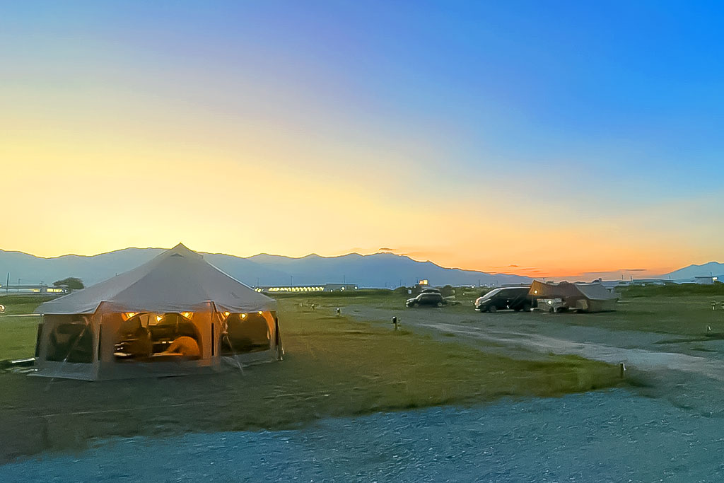山梨MTBベースオートキャンプ場