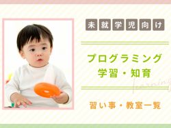 【未就学児向け】山梨の子ども向けプログラミング・知育教室