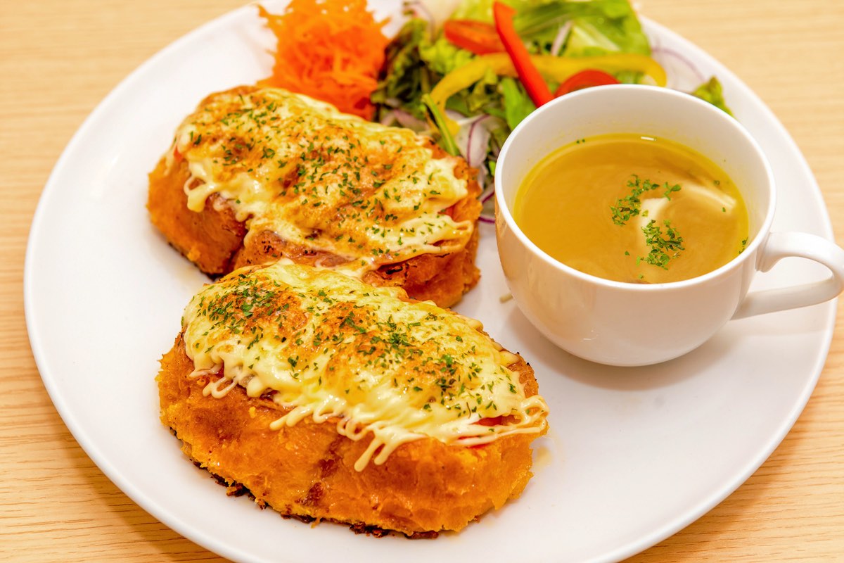 CAFE LA PAIX お食事フレンチトースト