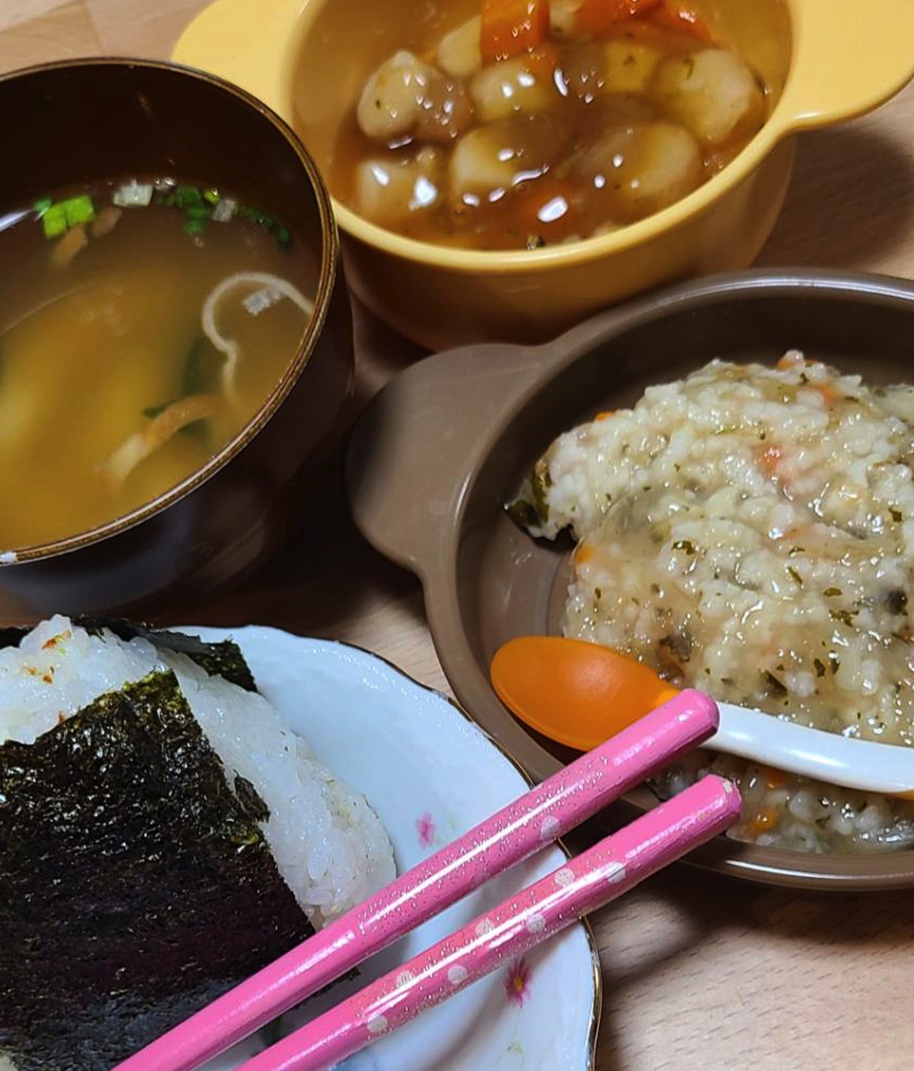 あやちゃんママ＆こーちゃんパパ／朝食