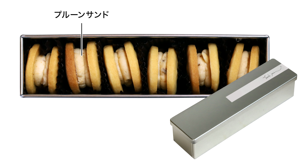 暮らしの道具と喫茶 やまいちのクッキー缶