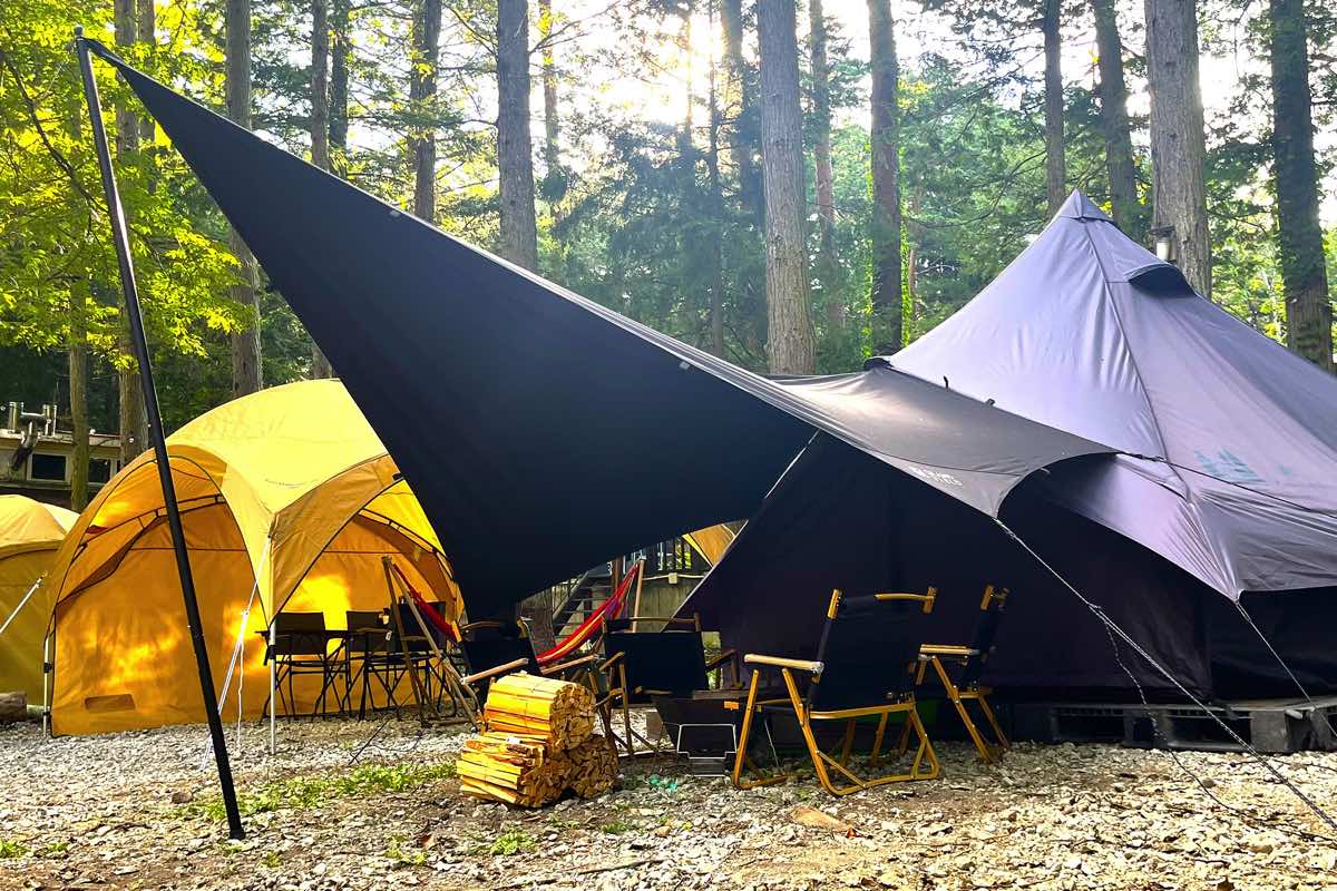 森と湖の楽園 WorkShopCampResort キャンプ場の写真 1