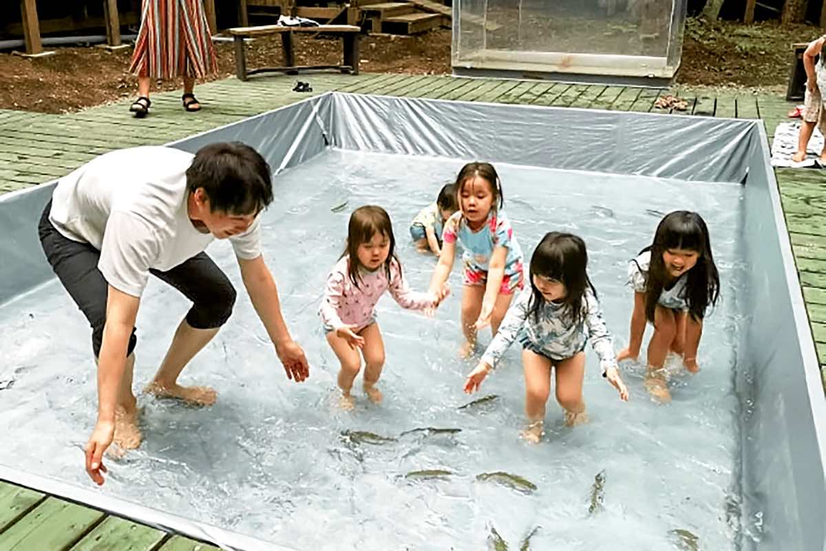 森と湖の楽園 WorkShopCampResort キャンプ場の写真 5