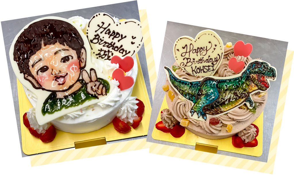 早川ベーカリー キャラクターケーキ