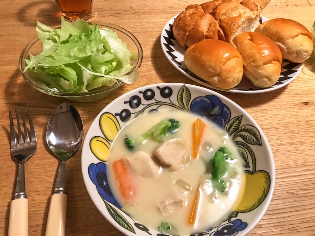 ちーちゃんママ／夕食