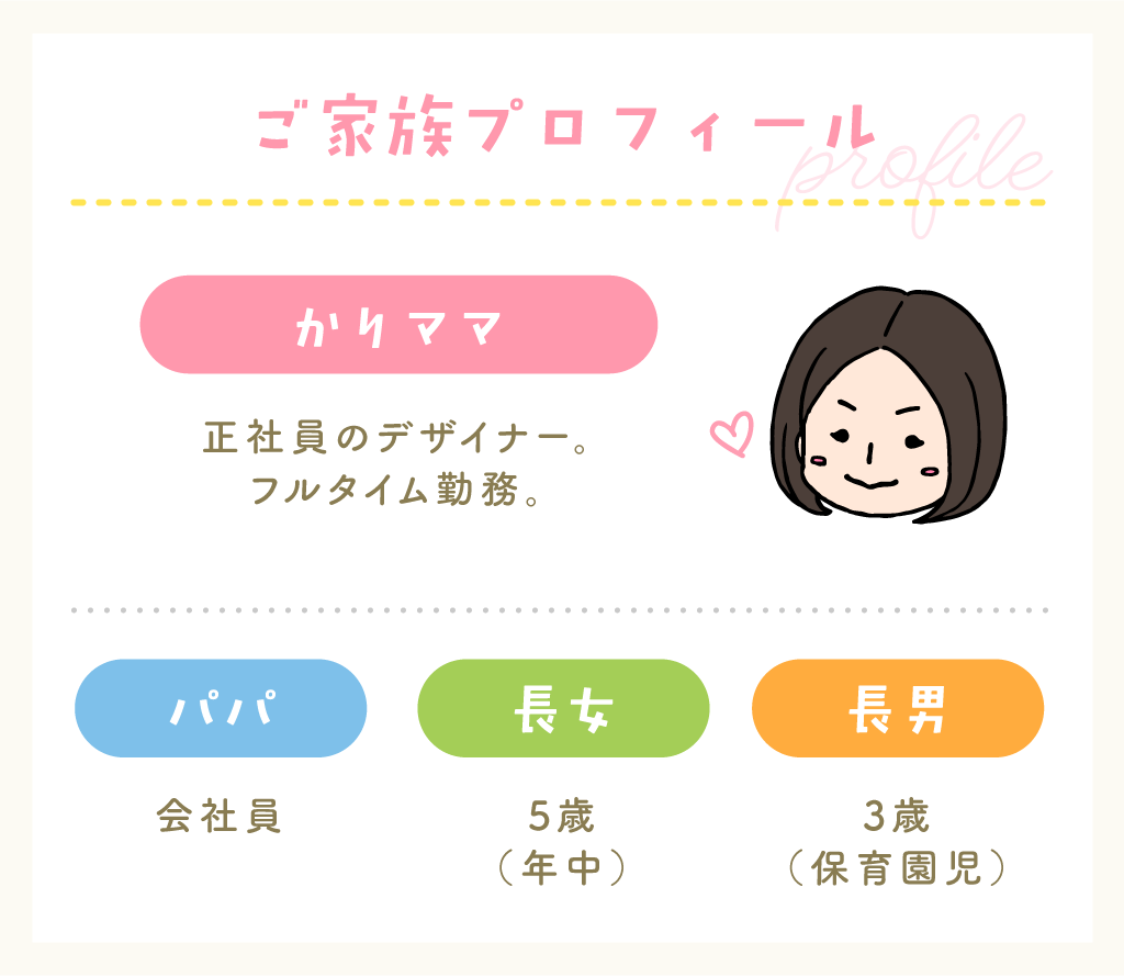 かりママ／プロフィール