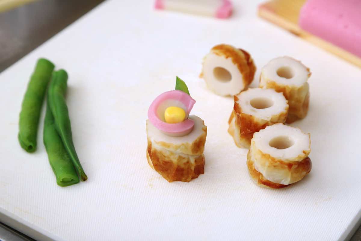 お花のちくわ 作り方2