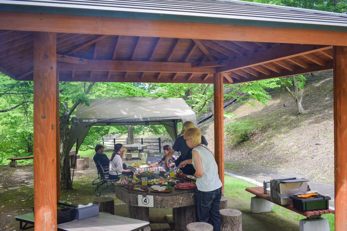富士川クラフトパーク バーベキュー場