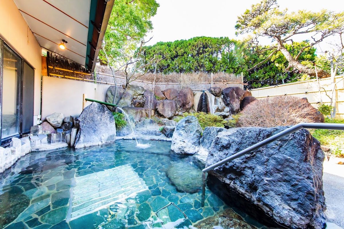 石和名湯館 糸柳 温泉の写真 1