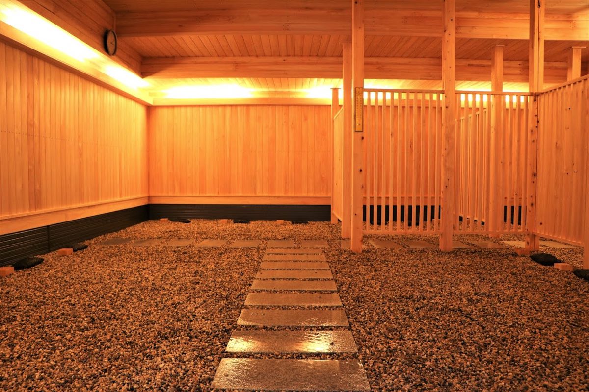 石和名湯館 糸柳 温泉の写真 2