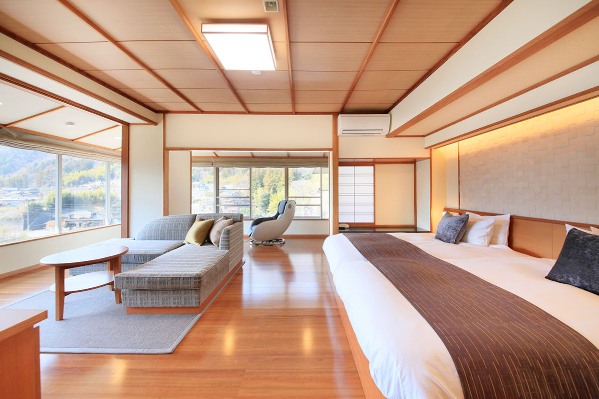 山梨県 下部温泉郷 下部ホテル 客室の写真 2